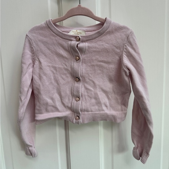 kate spade Other - Kate Spade 2T Girls Light Pink Girls Sweater Cardigan